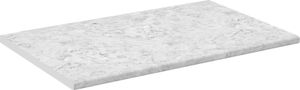 Vicco Küchenarbeitsplatte R-Line, 97 cm, Marmor Weiß