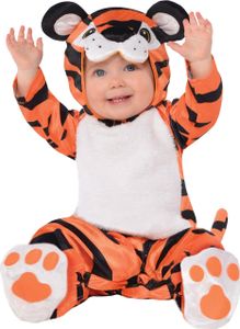 Flauschiges Tiger Baby Kostüm