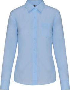 Kariban Popeline-Hemd Baumwollpolyester pflegeleicht für Damen