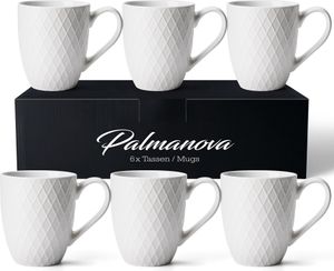 Palmanova Mug Set of 6 White