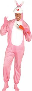 Comic Hasen Verkleidung pink