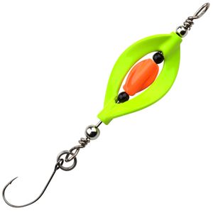 Trout Master Double Spin Spoon 3,3g - Forellenblinker, Farbe:Melon