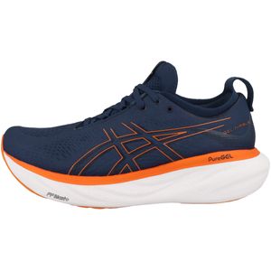 Asics Gel-Nimbus 25 - głęboki ocean/jasny pomarańcz, Größe:12