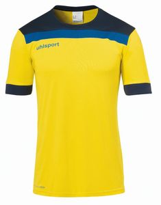 Uhlsport OFFENSE 23 TRIKOT KURZARM limonengelb/marine/azurbl