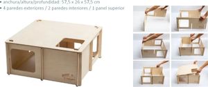 Bunny Labyrinth Medium, Haus für Zwergkaninchen und Nager