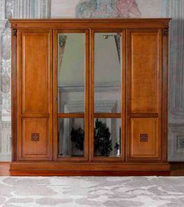 JV Möbel Kleiderschrank Schlafzimmerschrank Barock Stil