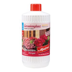 MAIROL Geranien-Dünger + Balkonpflanzen Liquid 1000 ml Geranienglanz 49133