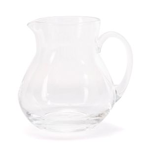 WASSERKRUG Glaskrug 1,5 L Saftkrug Wasserkaraffe Karaffe Kanne Krug BARI