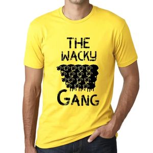 Herren Grafik T-Shirt Die verrückte Bande – The Wacky Gang – Öko-Verantwortlich Vintage Jahrgang Kurzarm Lustige Druck Geburtstag Geschenk Mann