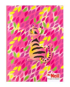 McNeill Heftbox A4 Crazy Cat pink