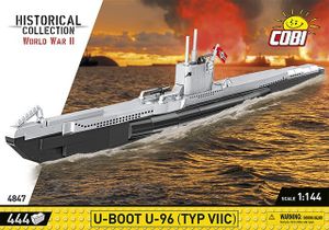 Cobi U-Boot U-96 World War II  #4847 (444 Teile)