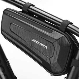 ROCKBROS Rahmentasche Fahrrad Wasserdichte Dreiecktasche für Montainbikes, Rennräder 2,5L