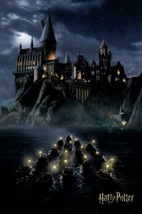 Harry Potter - Chateau de Poudlard - Film Kino Movie Poster - 61x91,5 cm