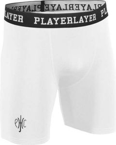 Pánske elastické šortky Playerlayer White, S