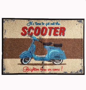 Waschbare Fussmatte - Scooter - Roller - Martin Wiscombe 47x73cm wash+dry