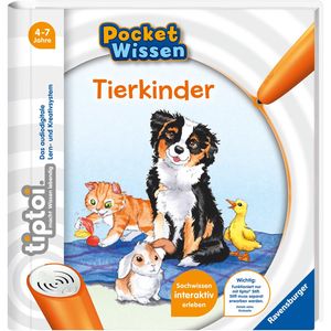 Ravensburger tiptoi® Buch Pocket Wissen Tierkinder