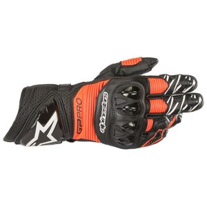 Alpinestars GP Pro R3 Gloves Black/Red Fluorescent M Rękawice motocyklowe