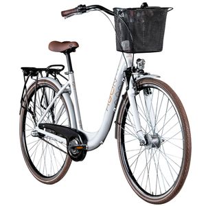Damenrad 28 Zoll Damen Fahrrad Citybike Schwarz 54 cm Tiefer Einstieg Neu Kaufen 