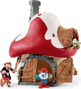Schleich schleich® Pre School Smerfy 20803 Domek Smerfów z 2 figurkami 20803