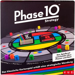 Mattel Games Phase 10 Strategy Board Game, spoločenská hra, rodinná hra