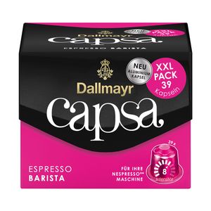 Dallmayr Capsa Espresso Barista XXL Kaffeekapseln, 39 Kapseln