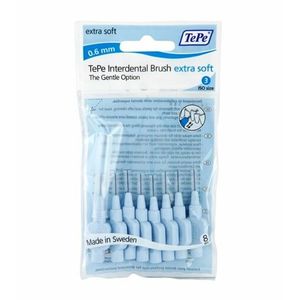 TePe Original Interdentalbürsten 0,6 mm hellblau XW - extra weich