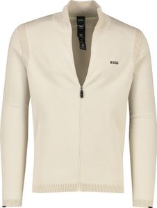 BOSS Green ever-x_fz Weste einfarbig beige Baumwolle BOSS Green ever-x_fz Weste einfarbig beige Baumwolle