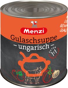 Menzi Gulaschsuppe ungarisch pikant Extra konzentriert 2500ml