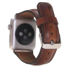 Apple iWatch Armband für Series 7 SE und 1-6 Echtleder Band 38-40-42-44mm