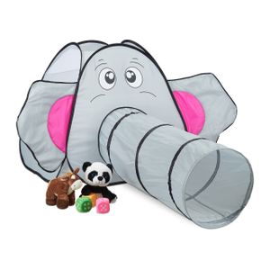 relaxdays Pop Up Spielzelt Elefant