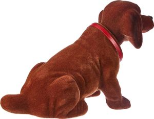 Simba Wackel Dackel Wackelkopf Waldi- Hund Deko Kult - Hutablage Retro Farbwahl hellbraun