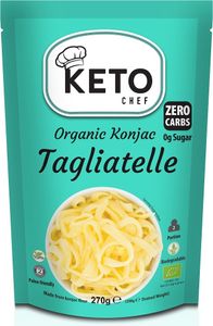KETO-PASTA (KONJAC-NUDEL-TAGLIATELLE) GLUTENFREIES270 g – BESSER ALS LEBENSMITTEL (KETO CHEF)