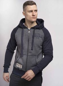 Lonsdale Slough SlimFit Zipsweat Hoodie Navy Größe L