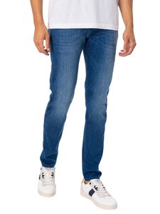 Replay Anbass Slim Jeans, Blau 36W x 34L