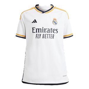adidas Kinder Real Madrid Heimtrikot 2023/24 white 152