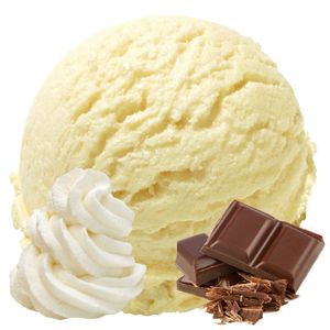 Stracciatella Sahne Geschmack Eispulver Softeispulver 1:3 - 1 kg