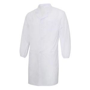 Uni Lab White Scrubs, Langer Mantel Zum Schutz Ihrer Kleidung Größe XXL