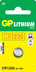 Batterie GP Lithium CR1220 / 01er Blister