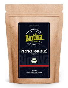 Biotiva Paprika edelsüß gemahlen 100g aus biologischem Anbau