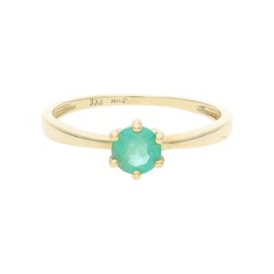 JuwelmaLux Ring 333/000 (8 Karat) Gold mit Smaragd JL39-07-0636 56