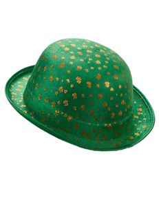 St. Patrick's Day Party-Hut Kleeblatt für Erwachsene grün-gold