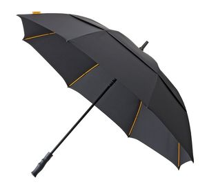 FALCONE Regenschirm SCHWARZ sehr dauerhaft groß automatisch Herren