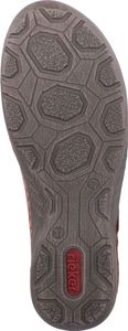 Rieker Damen Stiefelette Schnürschuh Ziernähte Schalensohle 52532, Größe:40 EU, Farbe:Braun