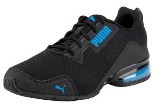 Puma Leader VT Tech Mesh Herren Fitnessschuhe Joggingschuhe Sneaker Laufschuhe, Größe:UK 9.5 - EUR 44 - 28.5 cm, Farbe:Schwarz (Puma Black - Blue)