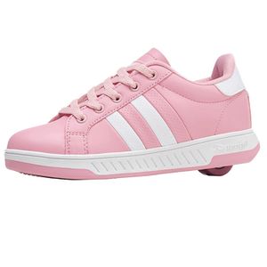 Breezy Rollers Kinder Rollschuh Schuhe mit Rollen - Pink Weiß, Breezy Rollers:EU 38 | UK 5 | US 6.5 | 25 CM