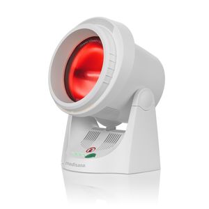 medisana IR 850 infračervená vyhrievacia lampa 300 W, infračervená lampa s funkciou časovača