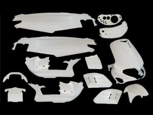 Verkleidungskit EDGE 15-teilig weiß für Gilera Runner -2005