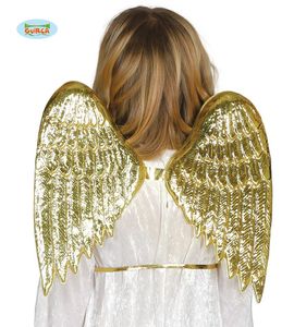Engel goldene Flügel für Kinder 35 cm