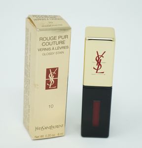 YSL Rouge pur Couture Lippenstift Lippenstift 10 Rot Philtre