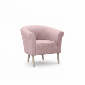 Bettso PERO Sessel mit weicher Rückenlehne - rosa / R62